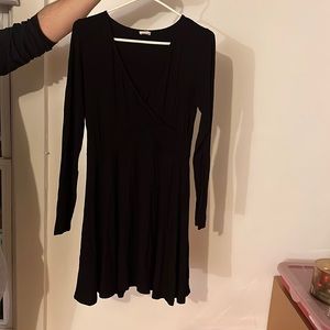 Garage. Large. Black wrap dress